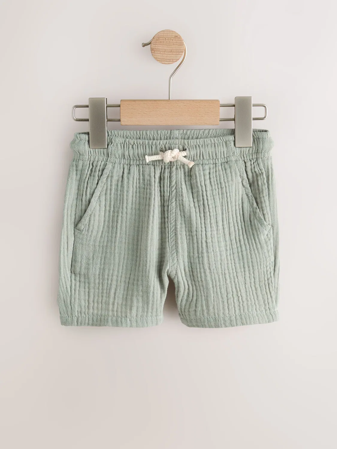 Шорты Soft Textured Pull On 5 Pack Next, нейтральный/коричневый/красный/синий/шалфейно-зеленый — фото 4