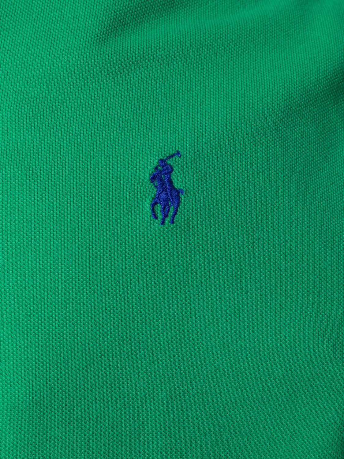 Polo Ralph Lauren Поло хлопковое зеленое — фото 2