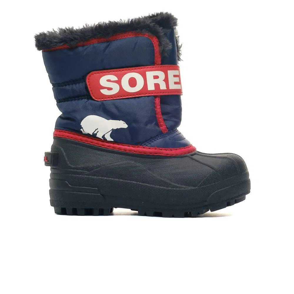 Детские снежные ботинки с высоким голенищем Sorel Snow Commander, Darkblau — фото 2