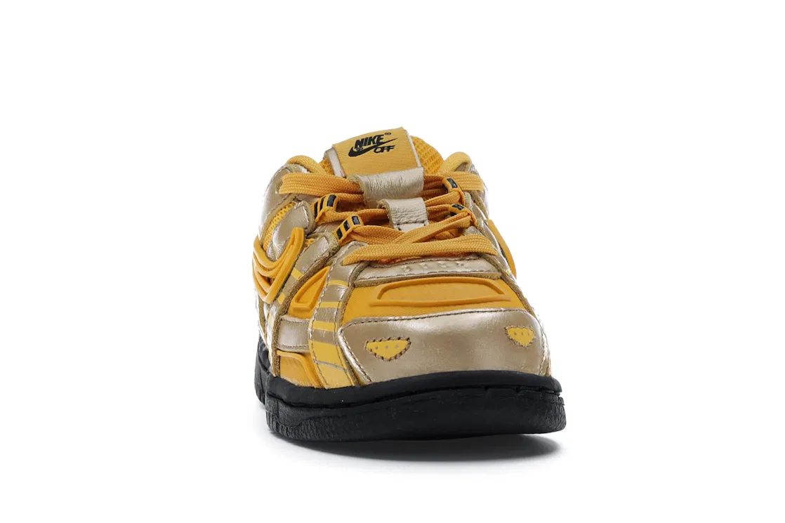 Детские кроссовки Lifestyle Nike Air Rubber Dunk University Gold/University Gold-Black — фото 2