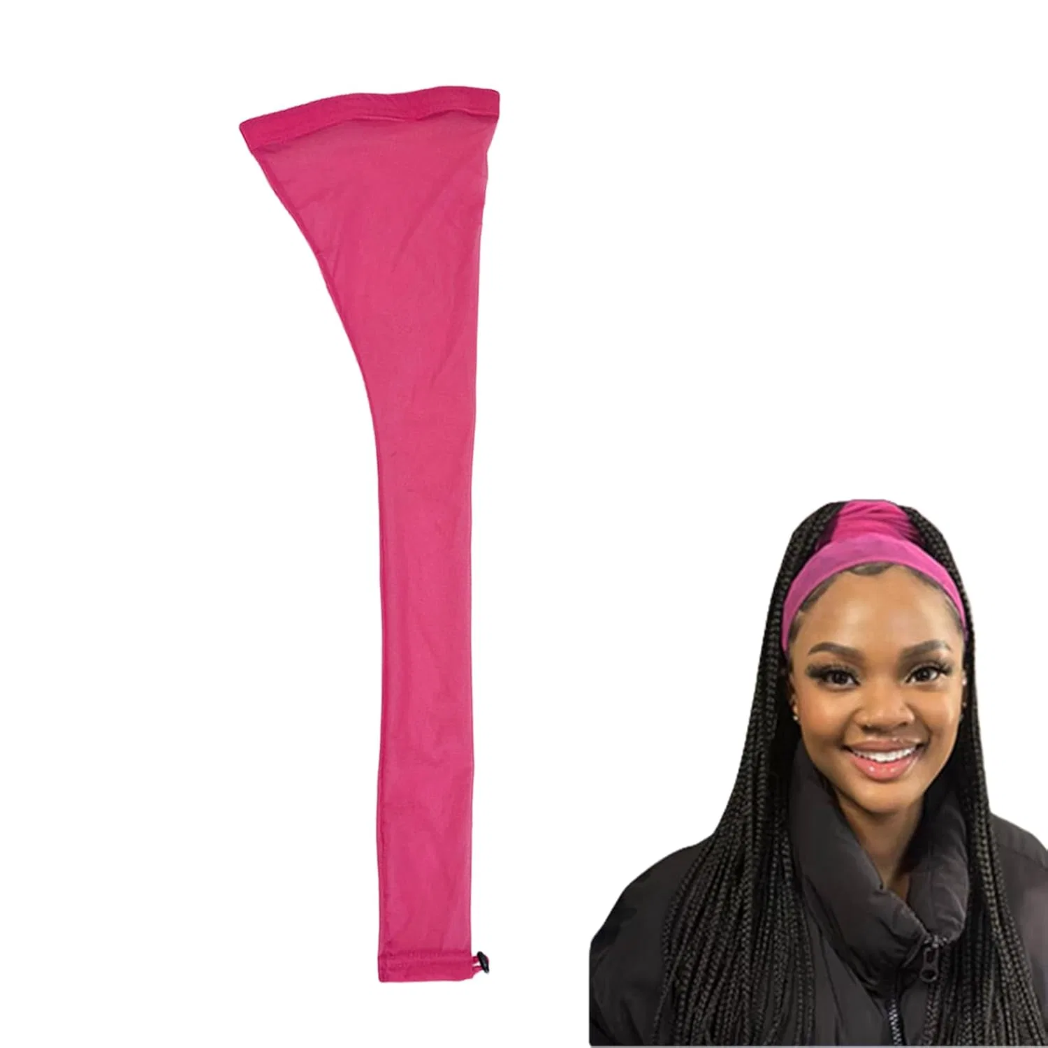 Шапочка для душа for Locs, Breathable, Rose Generisch