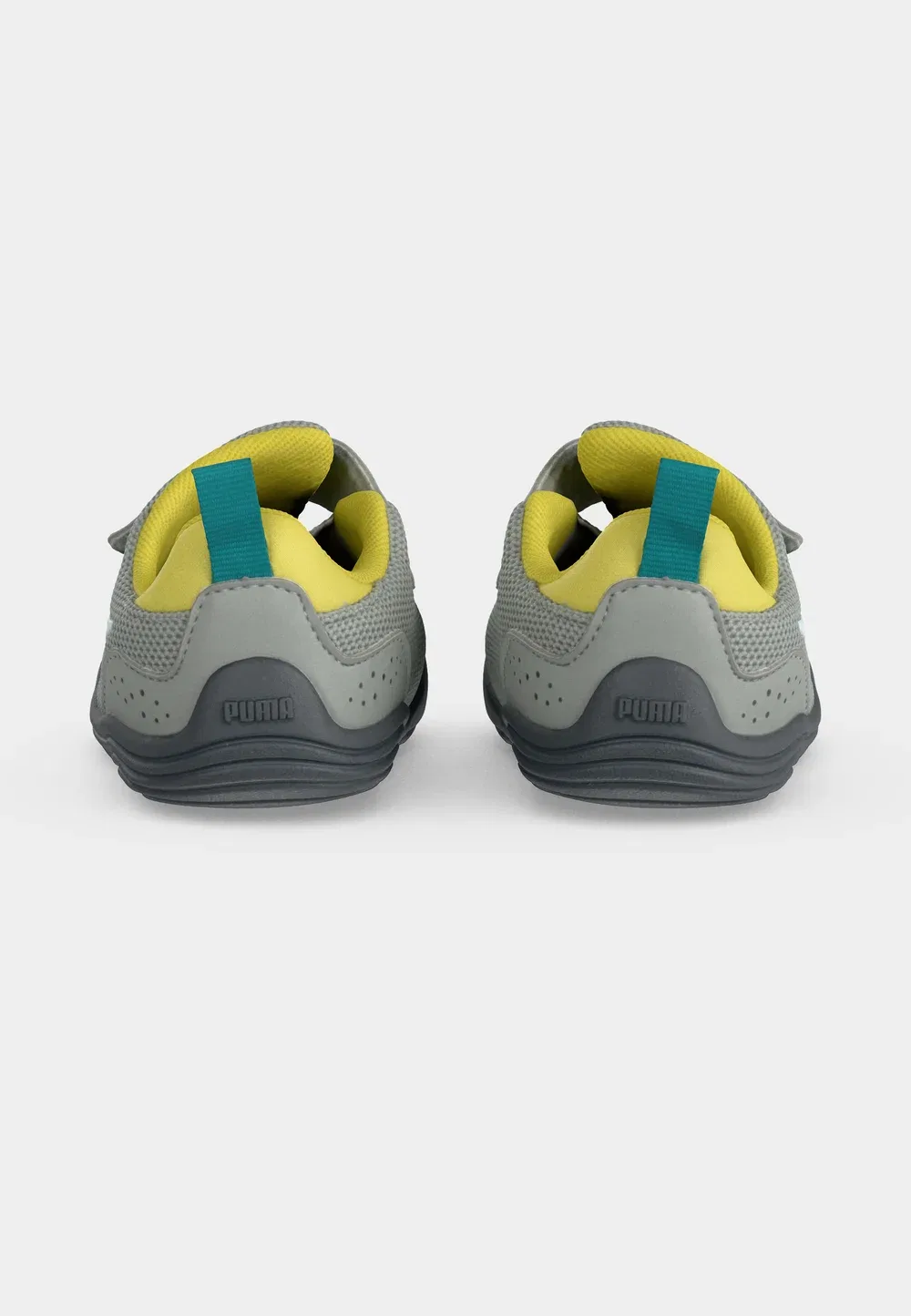 Кроссовки Kitten mesh v inf унисекс Puma, Gray Echo/Glacial Gray — фото 4