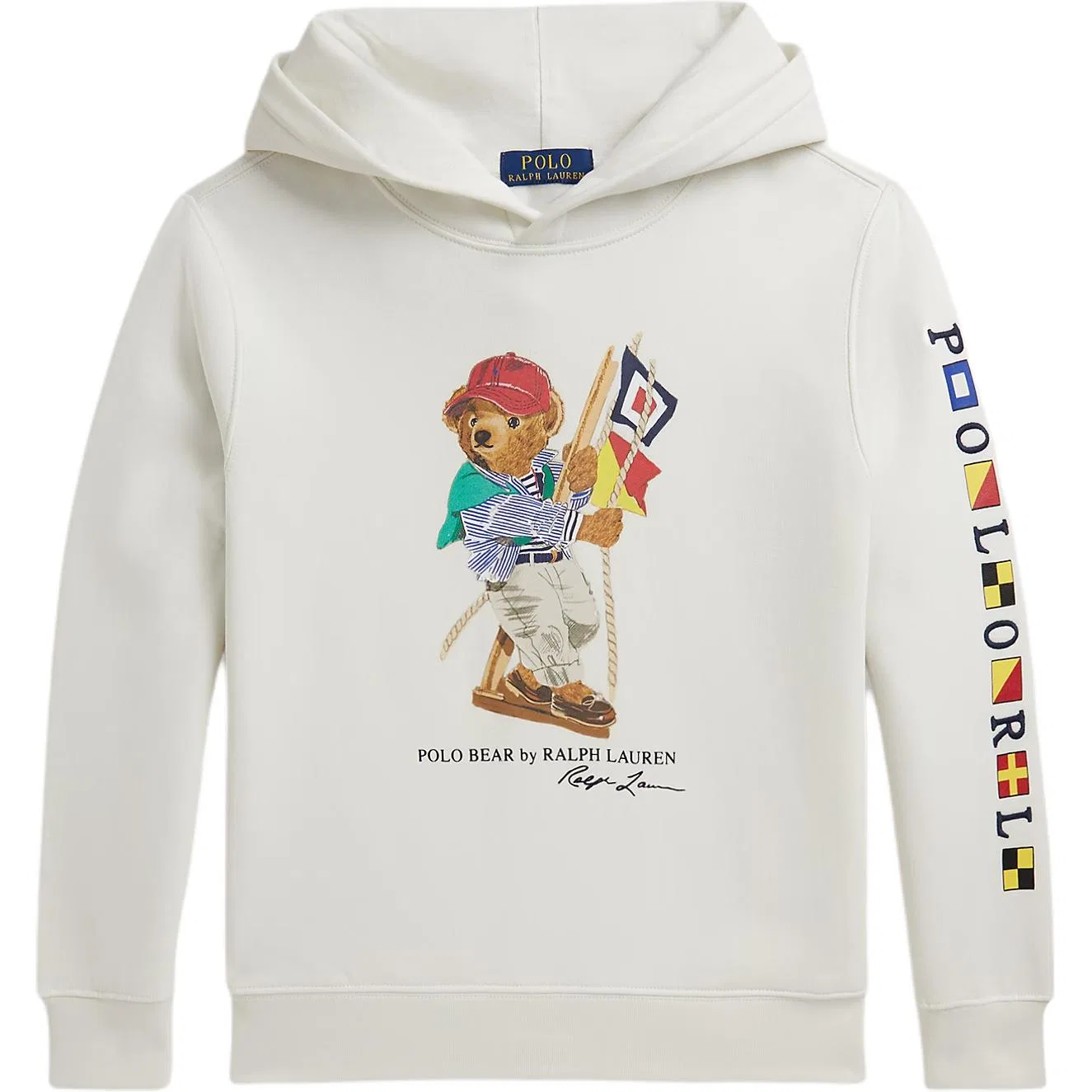 Детский свитшот Polo Bear Polo Ralph Lauren, White