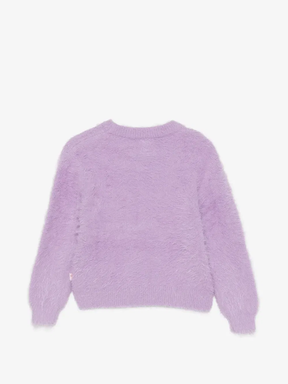 Свитер фактурной вязки American Outfitters Kids, фиолетовый — фото 2