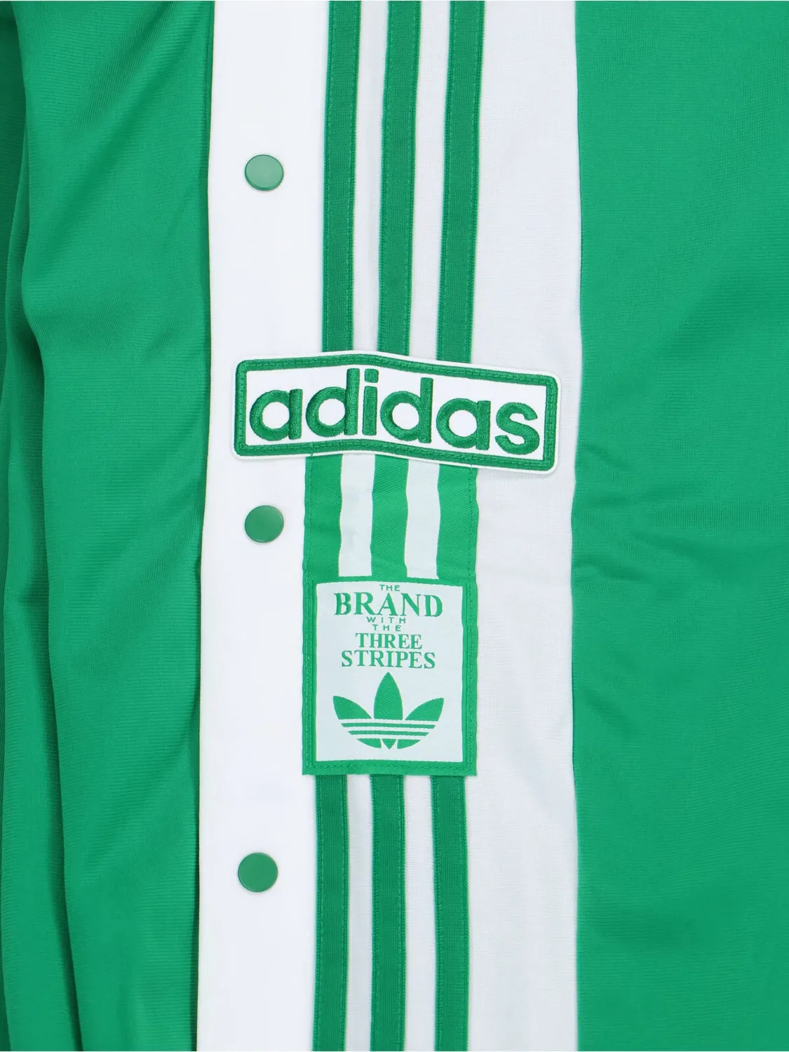 Брюки-спортивки Adibreak Adidas, нефритовая зеленая — фото 4