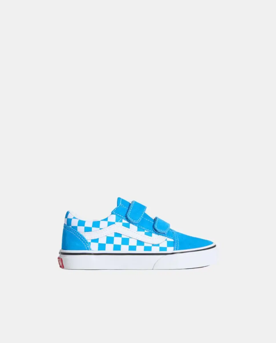 Детские кеды с принтом Old Skool Vans, Azul Cyan