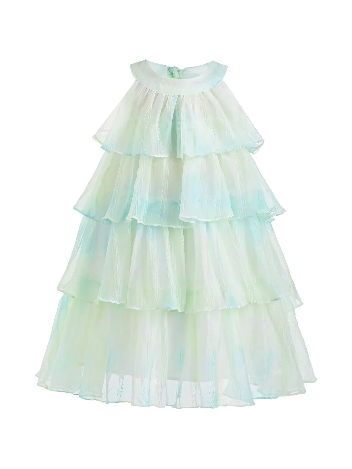 Ярусное платье Elisia из тюля Mimi Tutu, синий
