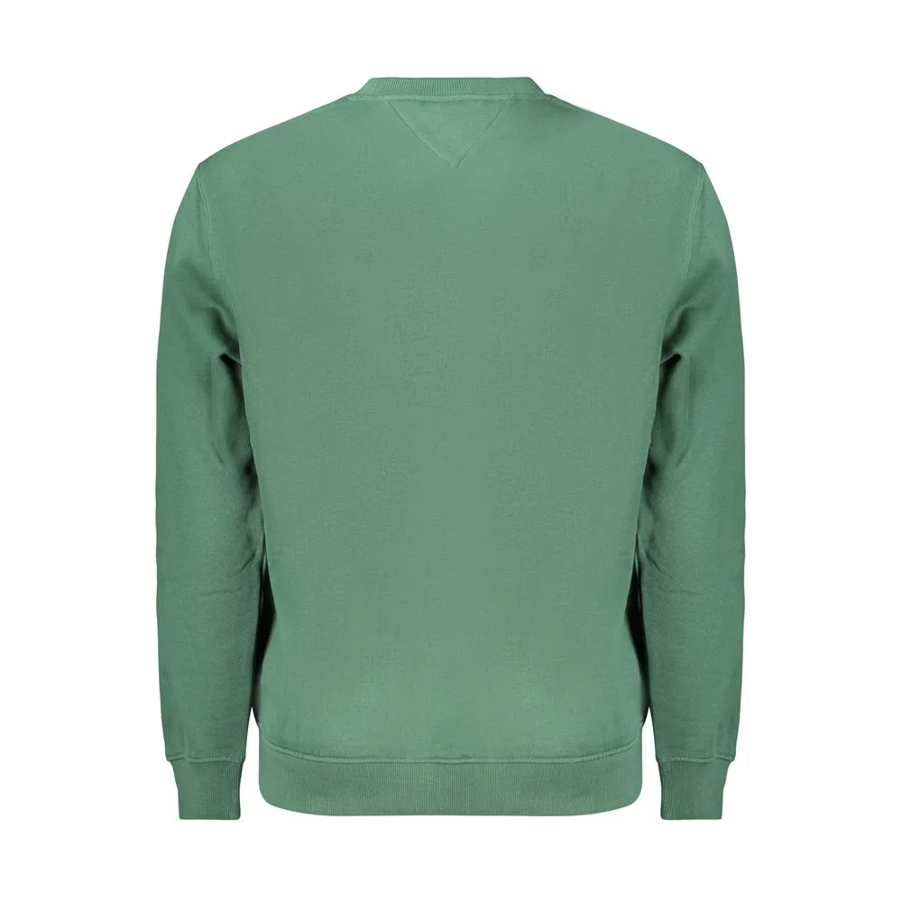 Мужской свитшот с длинным рукавом Verde Cotton Tommy Hilfiger, Green — фото 2