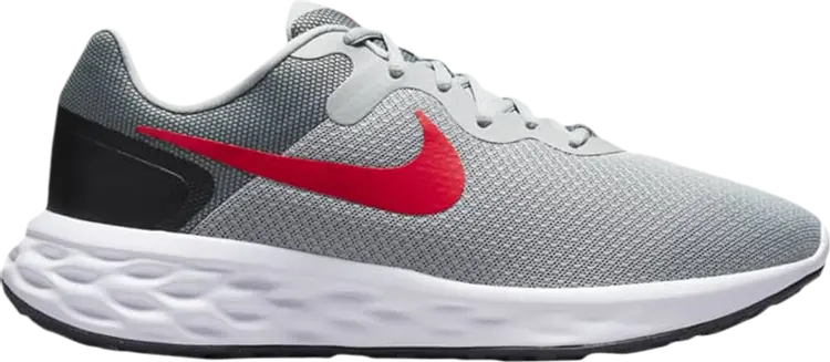 

Кроссовки Nike Revolution 6 'Light Smoke Grey Siren Red'', серый