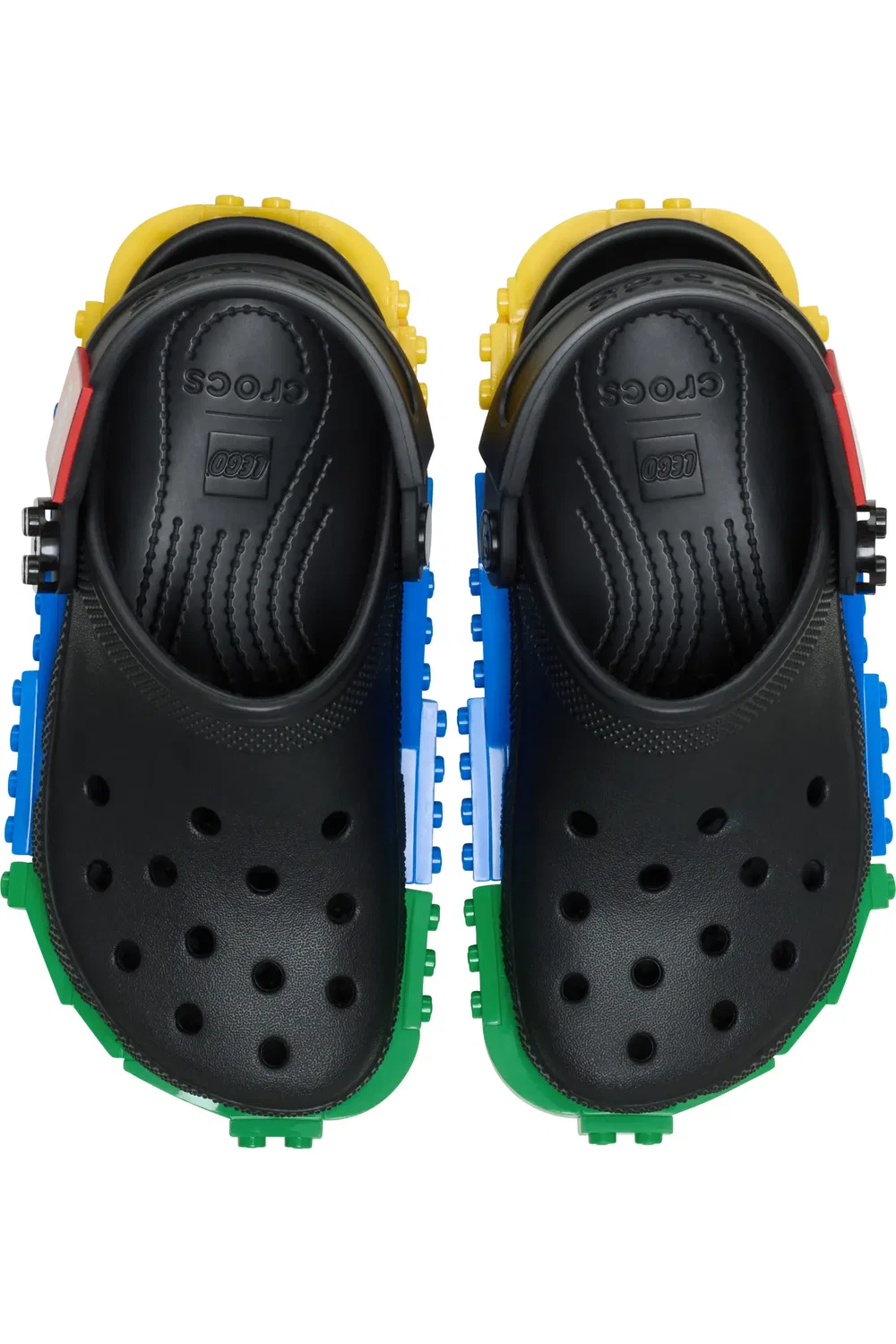 Детские сабо с LEGO-дизайном Creativity Clog Crocs, черный — фото 3