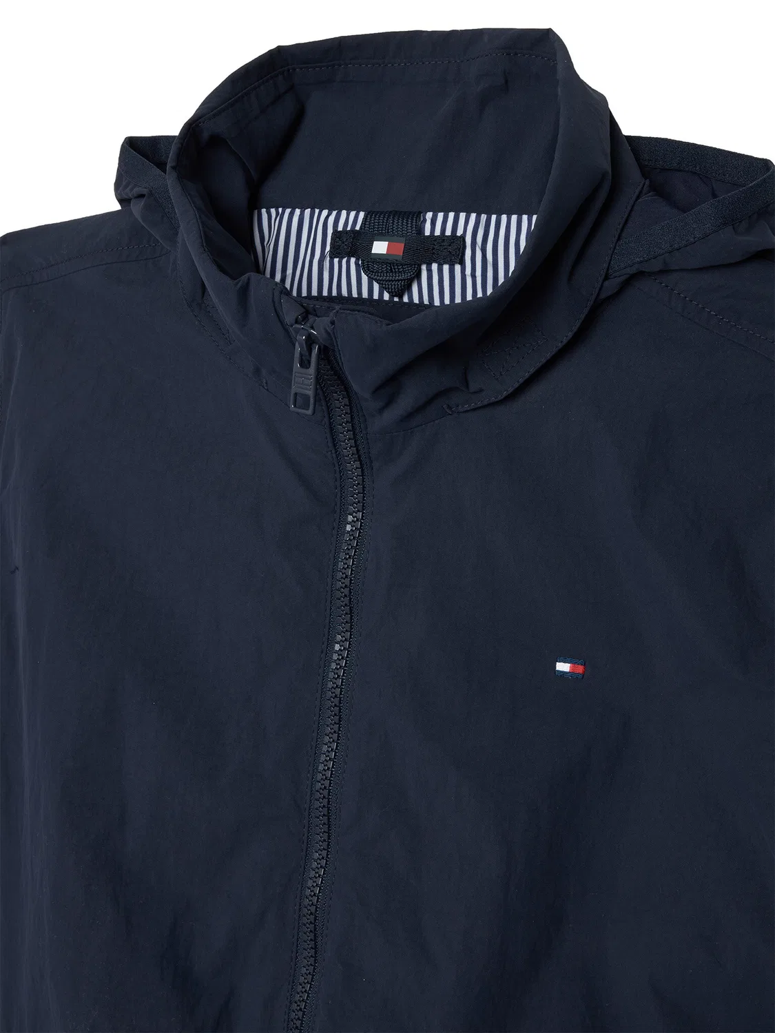 Демисезонная куртка стандартного кроя для мальчика Essential Tommy Hilfiger, темно-синий — фото 3