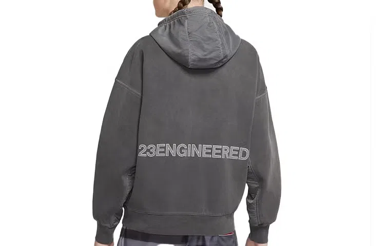 Худи с капюшоном Air 23 Engineered Knit Jordan, черный