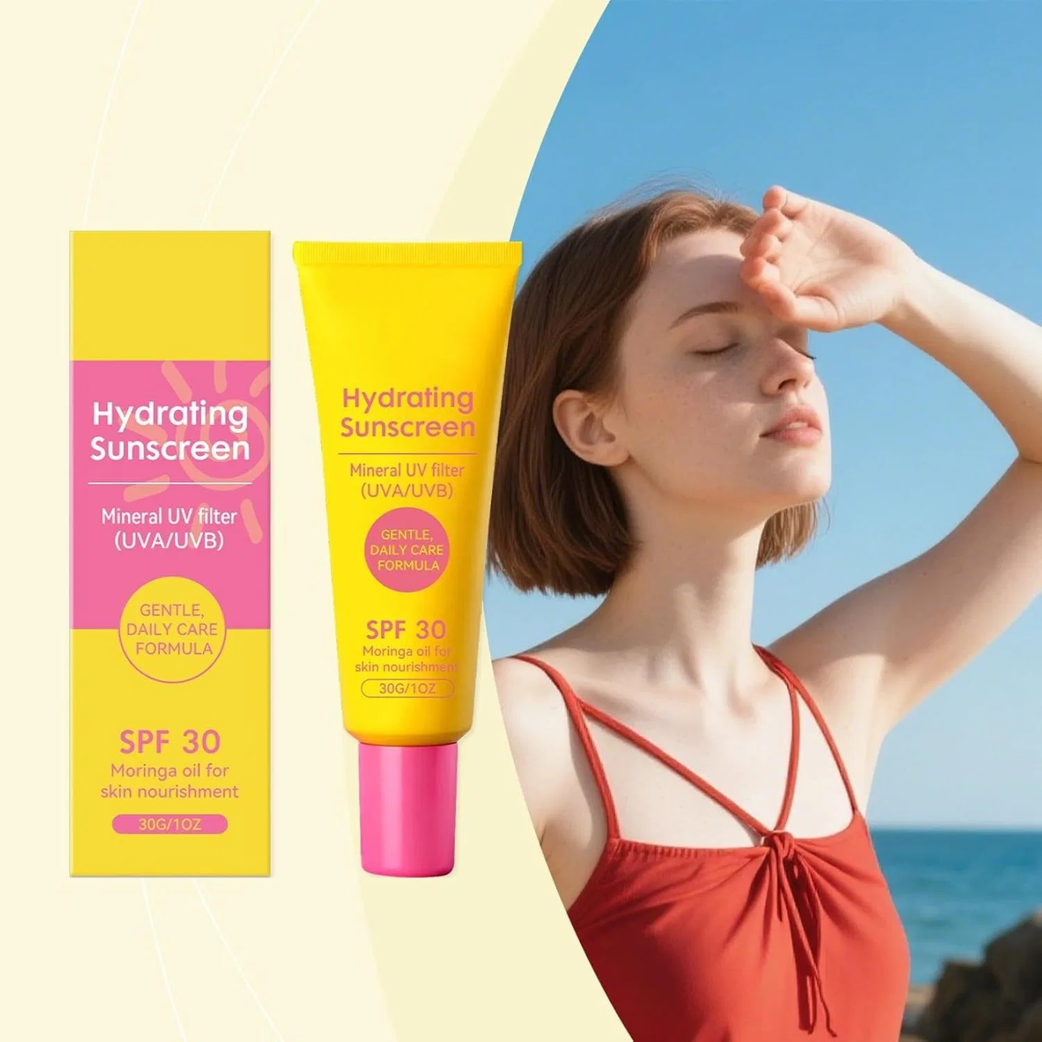 Солнцезащитный флюид для лица SPF 30 Yuxtth, 30 мл, 1 шт. — фото 2