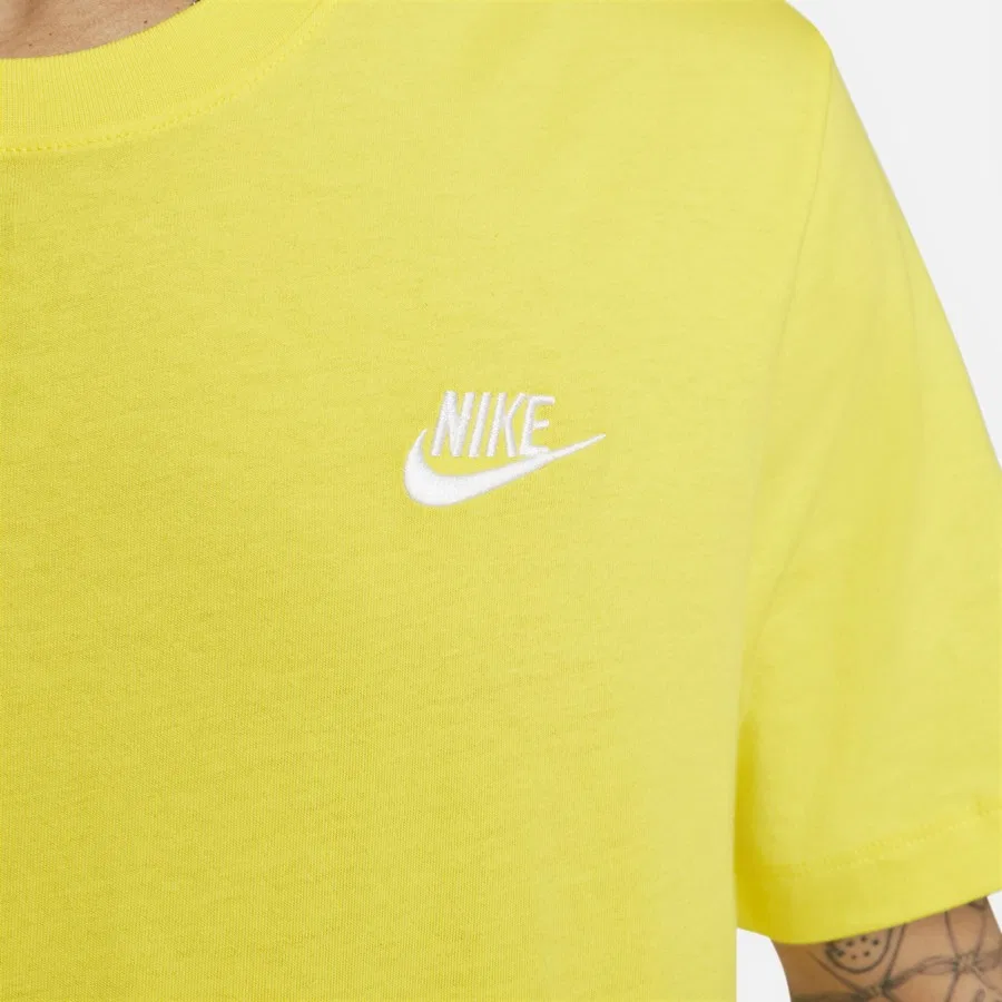 Футболка с коротким рукавом Sportswear Club Nike, Золотой — фото 4