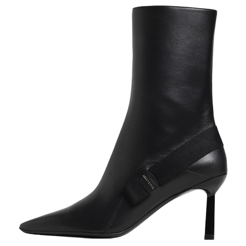 Ferragamo Ботильоны женские 8 см, черные
