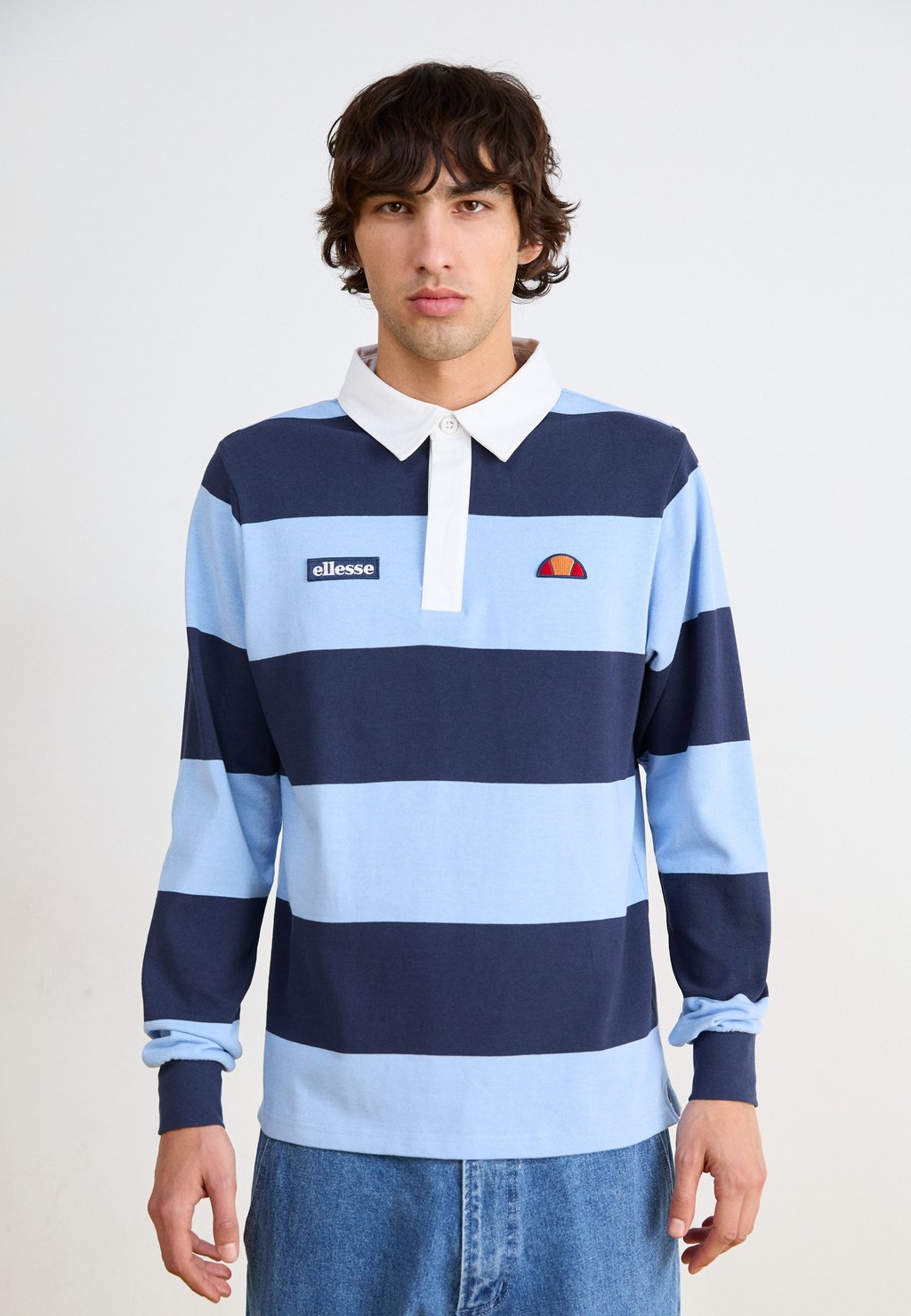 

Рубашка поло RIGATO RUGBY - Long sleeved top Ellesse, темно-синий
