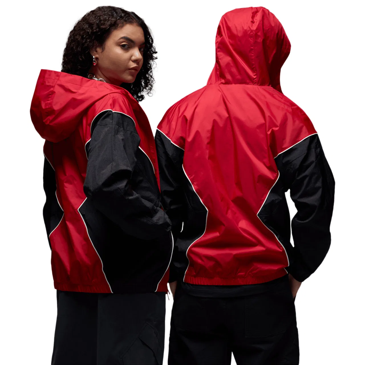 Мужская куртка Essential Draft Jordan, цвет Varsity Red/Black/Sail — фото 2