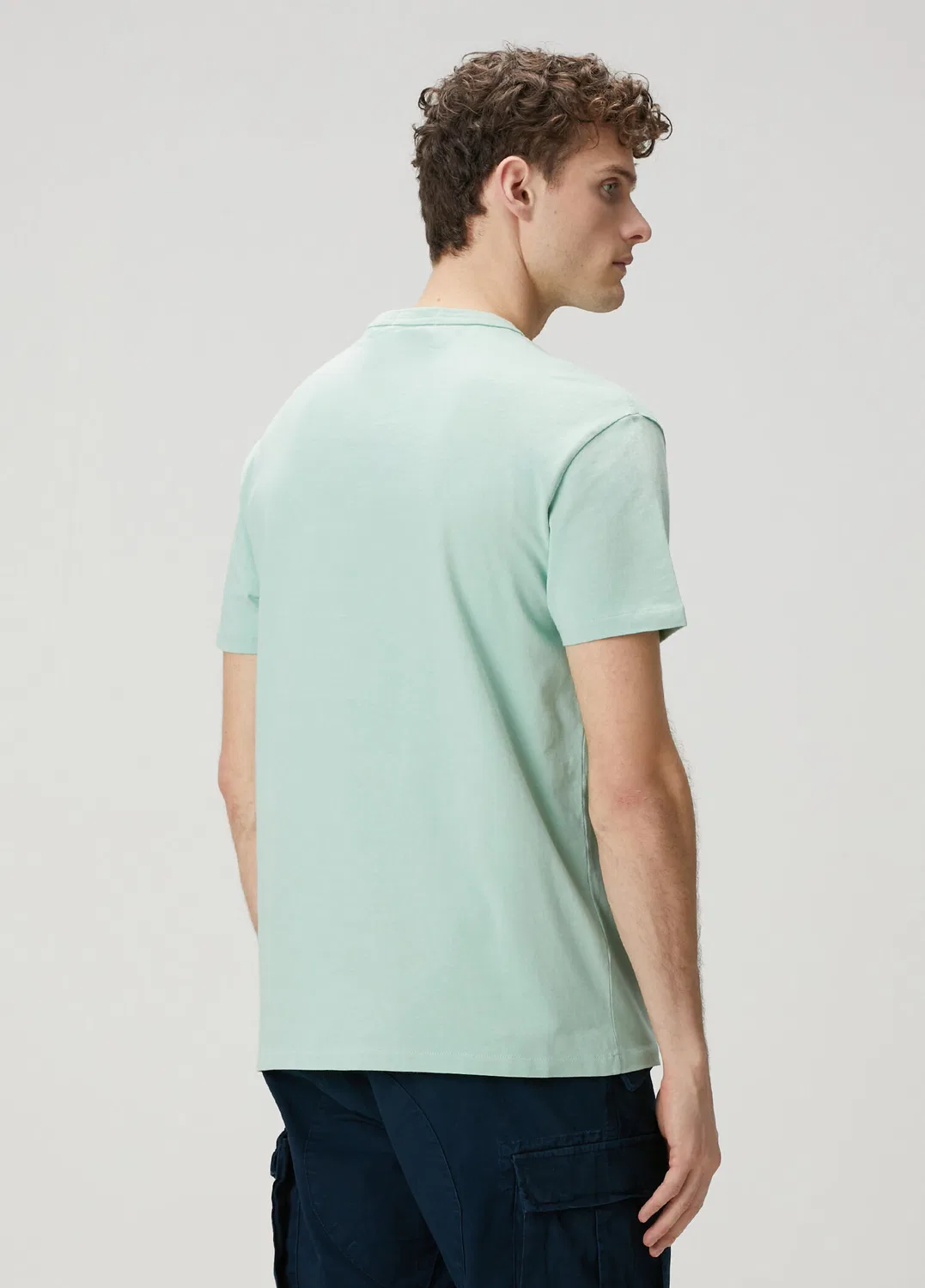 Футболка Polo Ralph Lauren Basic, светло-зеленый — фото 4