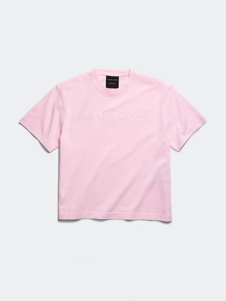 Футболка с коротким рукавом, модель Rom CANADA GOOSE, Pink
