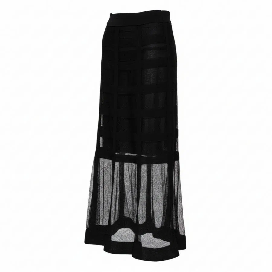 Женская юбка-миди с принтом Alexander McQueen — фото 2