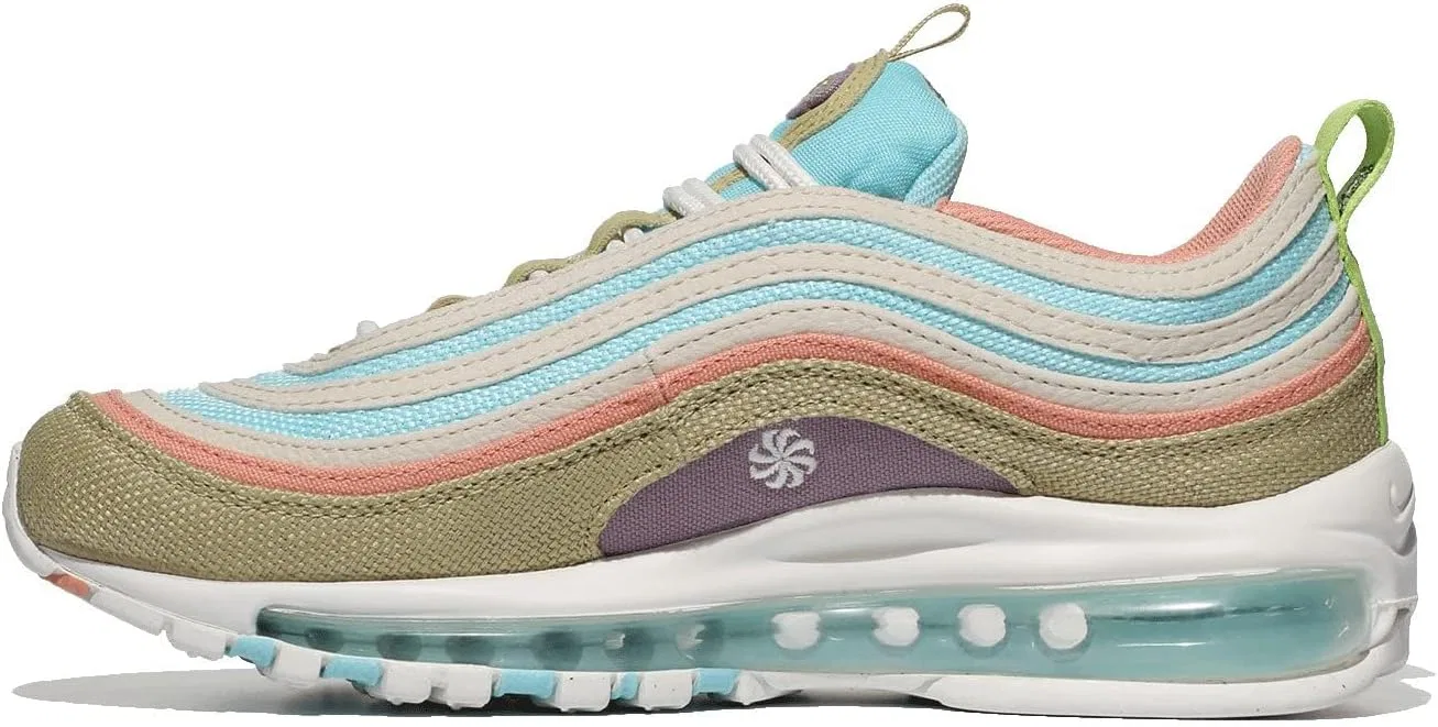 Детские кроссовки для мальчиков Air Max 97 Nike, Copa/Sail/Wheat Grass — фото 2
