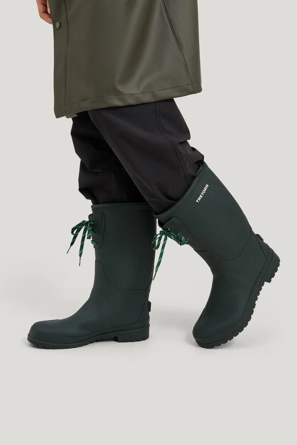 Детские водонепроницаемые сапоги STRONG S Tretorn, Dark Green