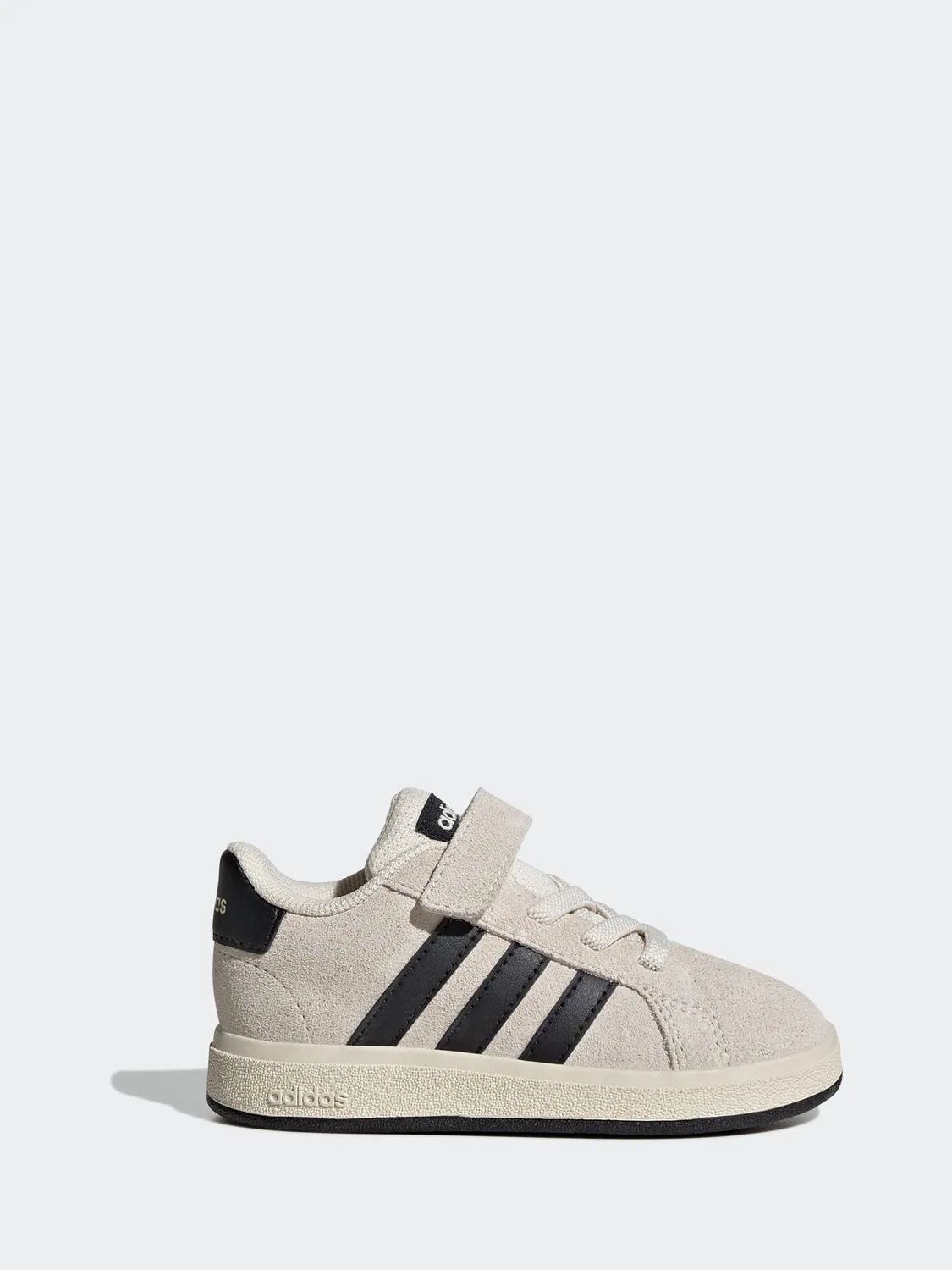 Кроссовки детские Grand Court 2.0 adidas, пепельно-серый
