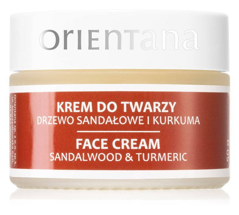 

Питательный крем для лица Orientana Sandalwood & Turmeric Face Cream