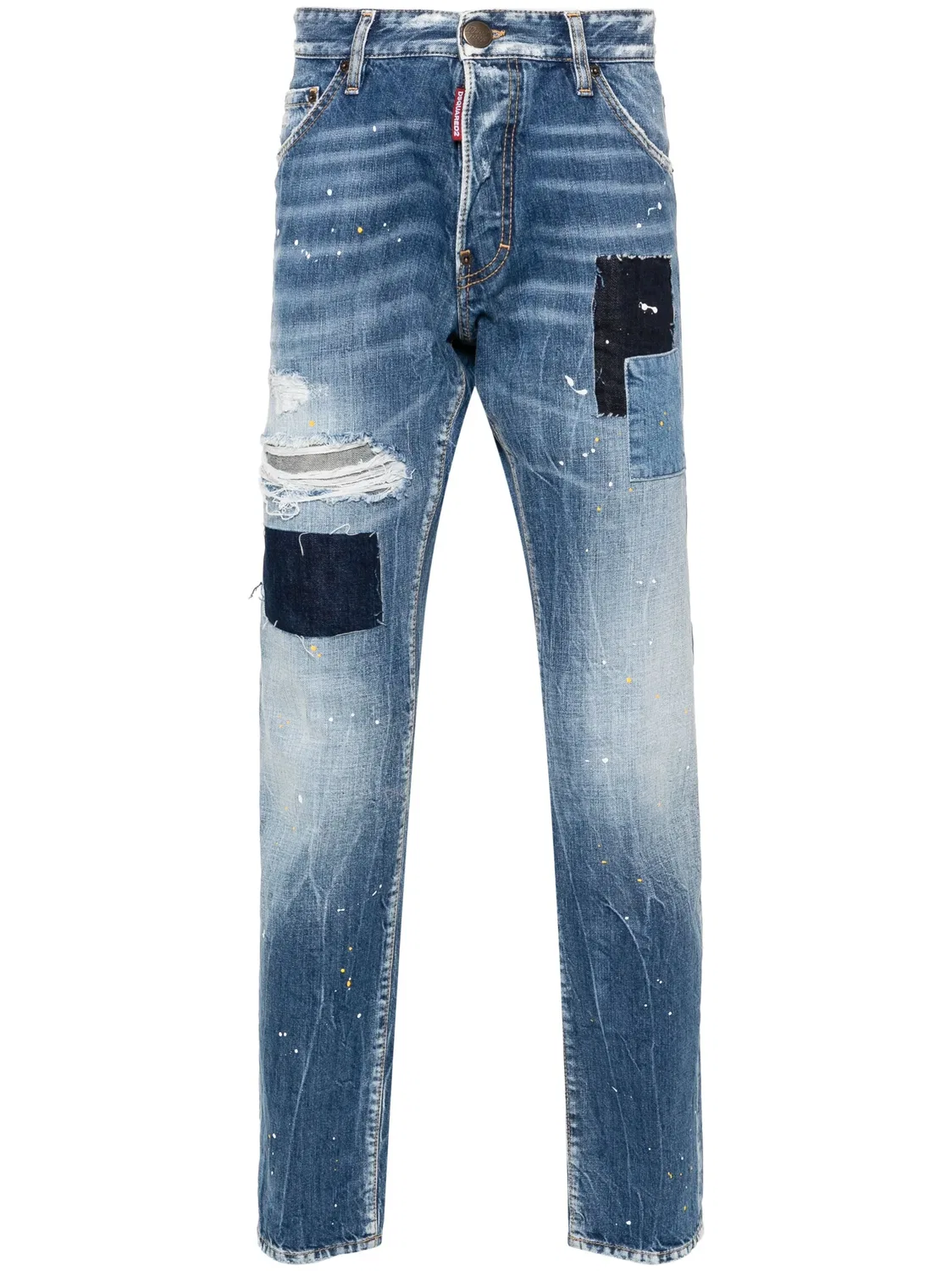 Узкие джинсы Cool Guy DSQUARED2, темно-синий