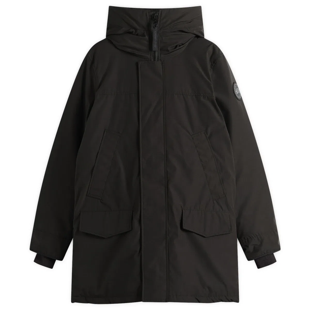 Мужской пуховик с капюшоном Langford Parka Canada Goose, Black