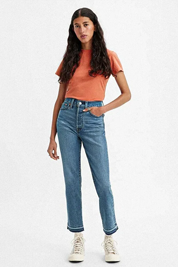 Женские джинсы с высокой талией Levi'S, Blue