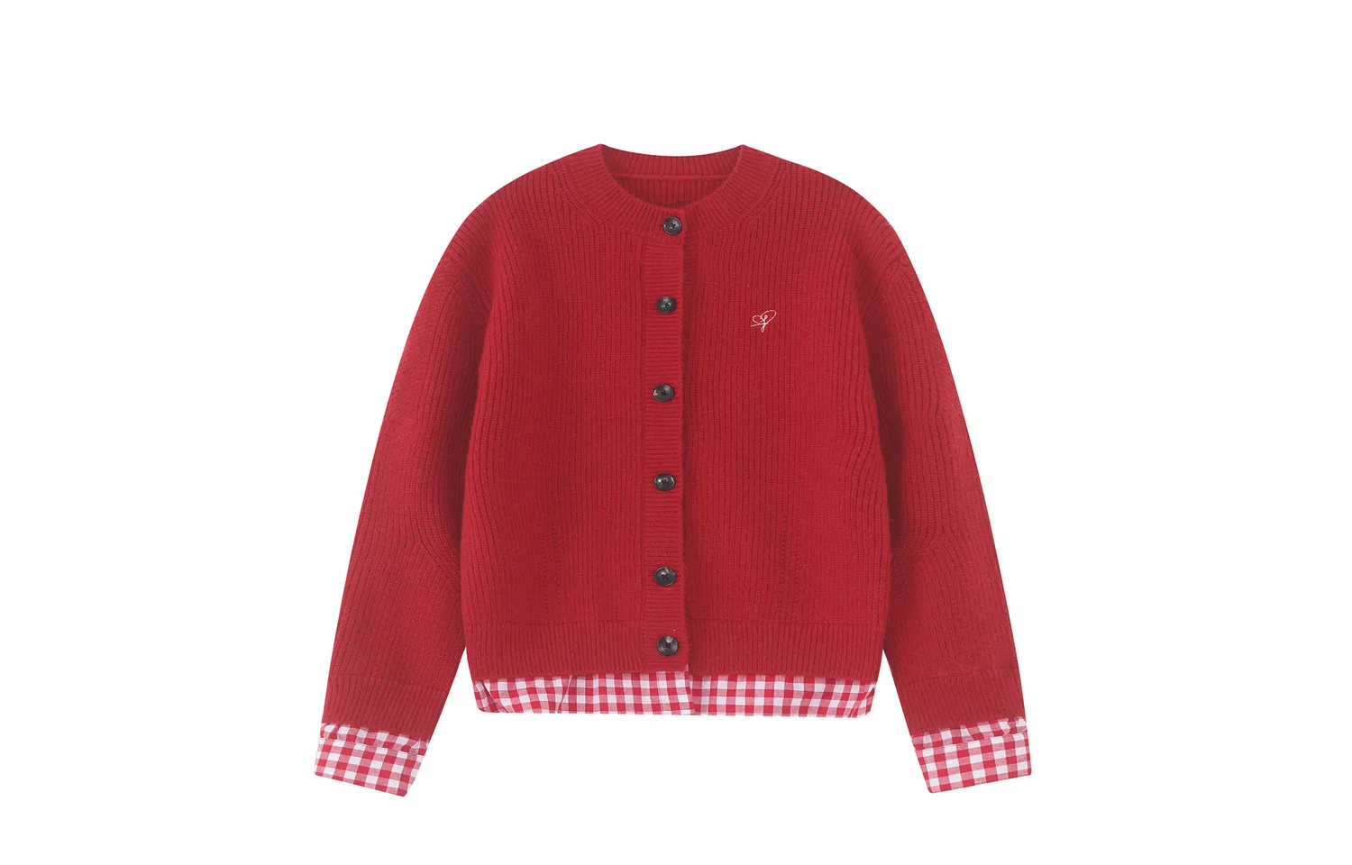 Детский свитер с круглым вырезом Crew Neck Moderate, F426, Gray — фото 3