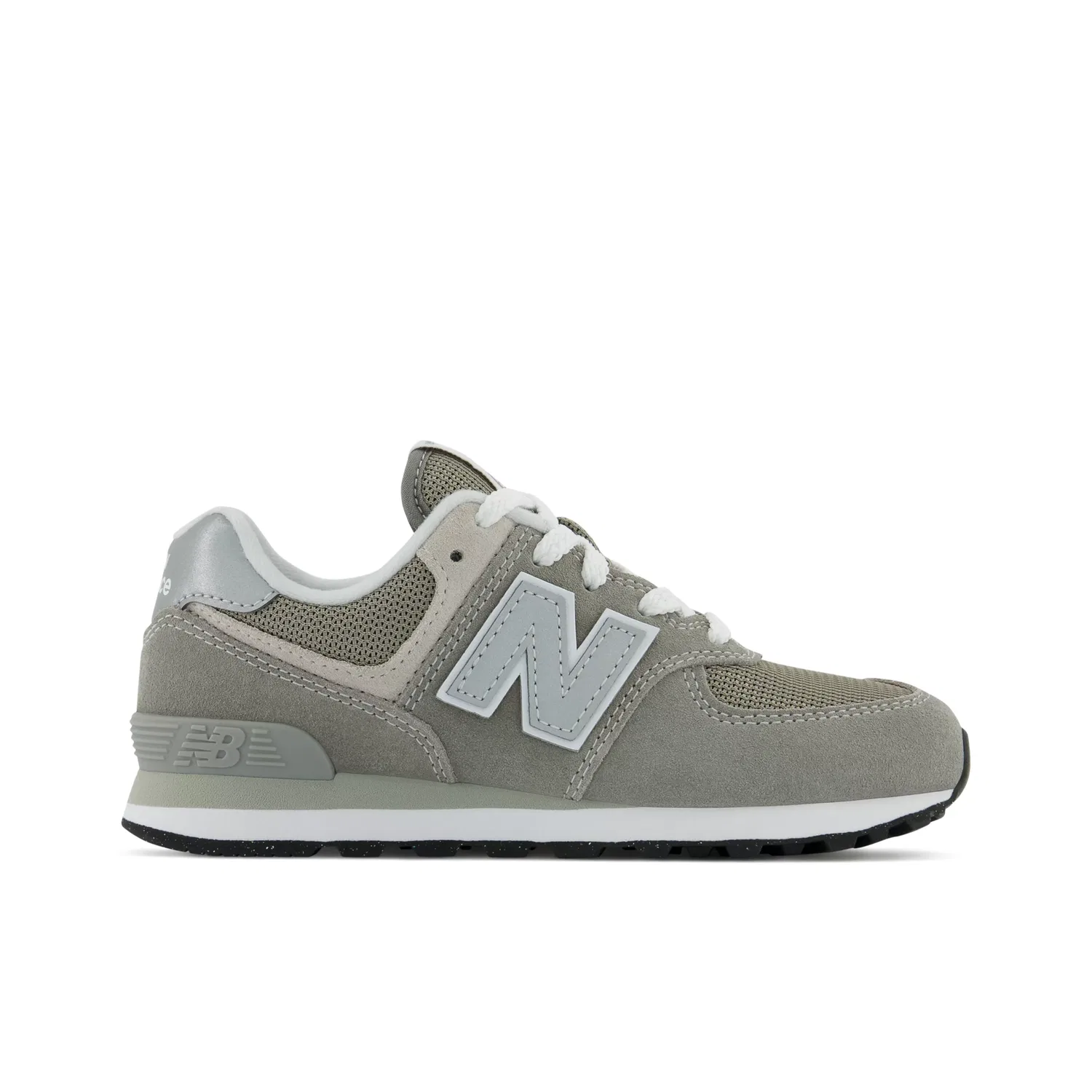 Детские кроссовки 574 Core Lace New Balance, Grey With White