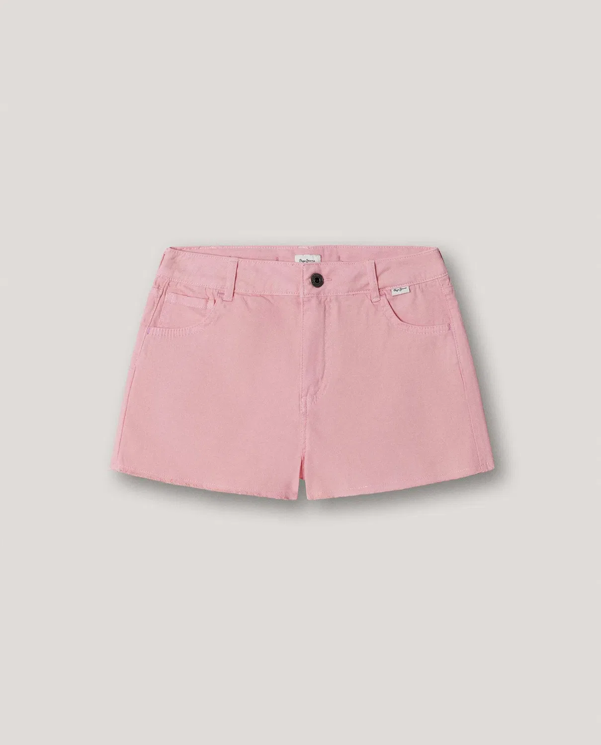 Детские шорты для девочек с эффектом потертости Ofra Pepe Jeans, Rosa