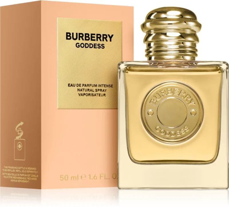 Женская парфюмерная вода Burberry Goddess Intense, 50 мл, Gourmand, Burberry