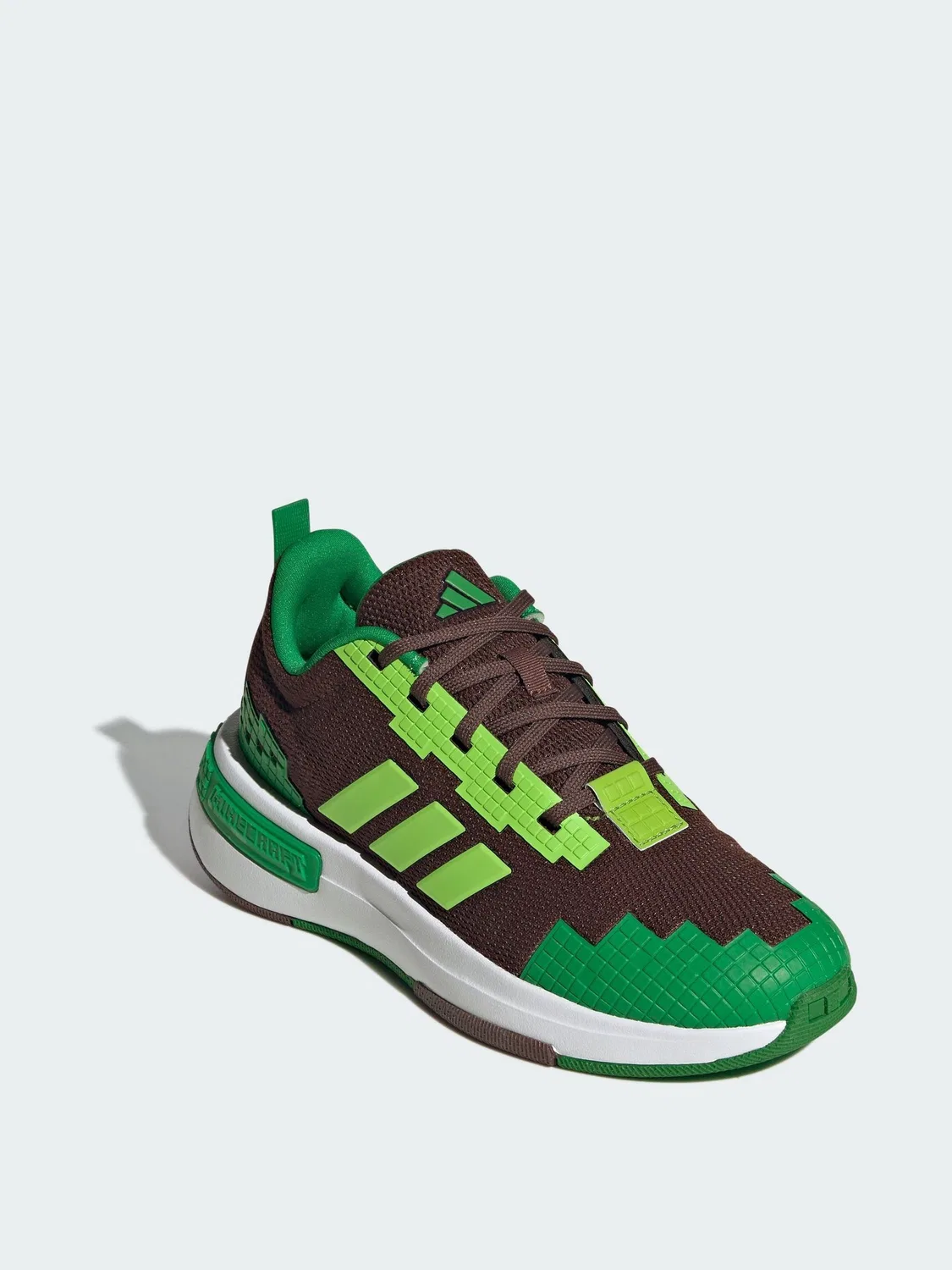 Кроссовки Minecraft Pro Junior adidas, коричневый