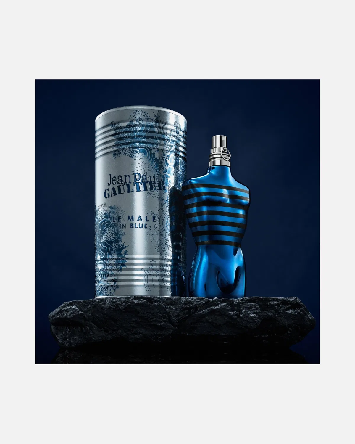 Парфюмерная вода Le Male в синем цвете Jean Paul Gaultier, 125 Ml — фото 2