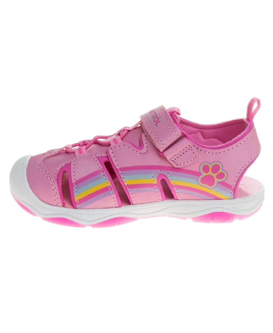 Сандалии спортивные закрытые с принтом Paw Patrol, модель Hook and Loop Closed Toe Sport Sandals Nickelodeon — фото 4