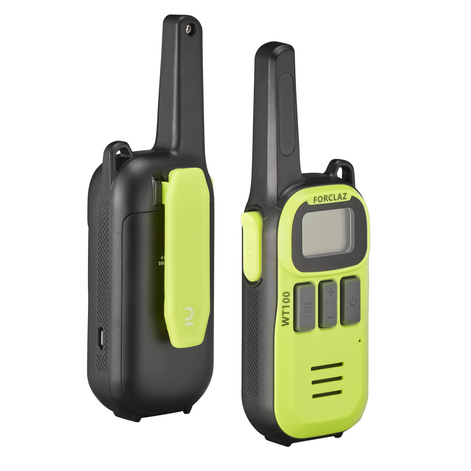 

Рация аккумуляторная Forclaz WT100 USB, черный/зеленый