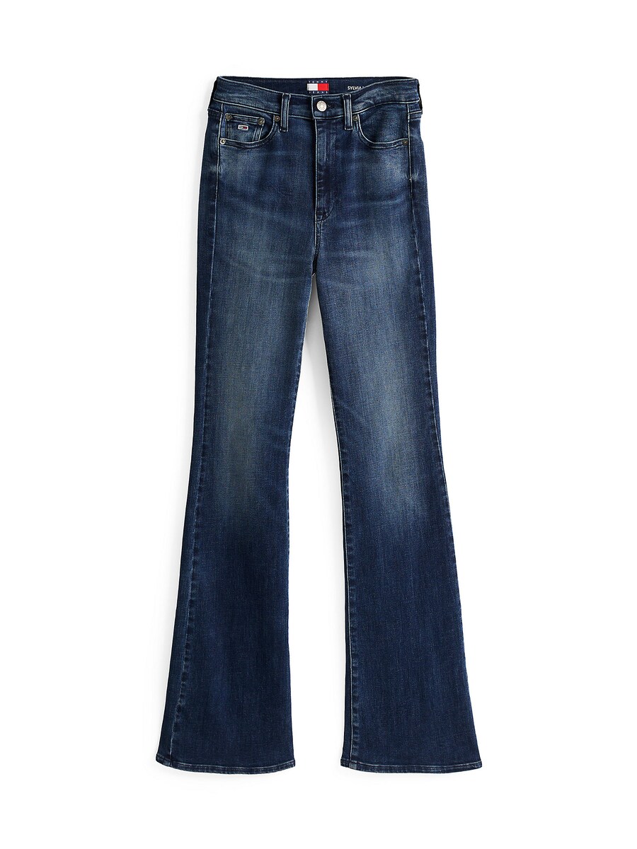 

Расклешенные джинсы Tommy Jeans Sylvia, синий деним