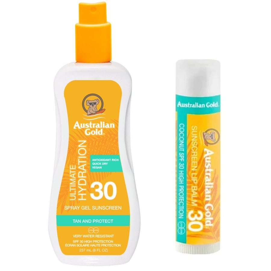 

Australian Gold Spray Gel SPF30 + Защитная помада
