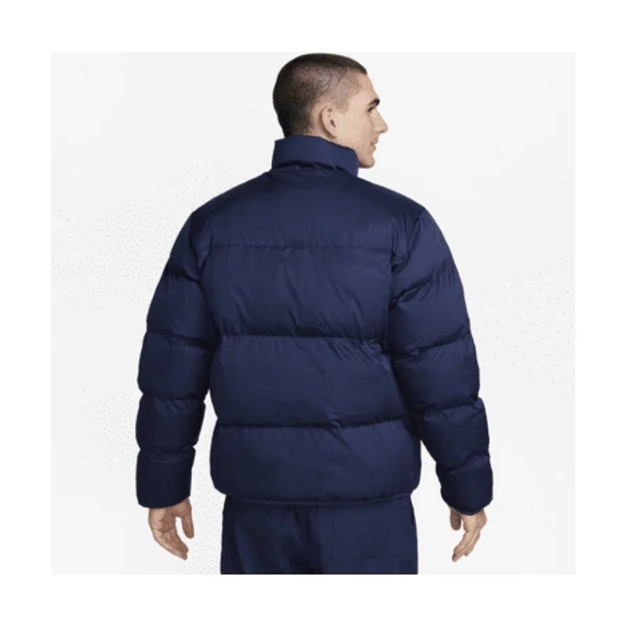 Мужская куртка с утеплителем PrimaLoft Thermoplume, модель FB7368-410, Nike, Темно-синий — фото 3