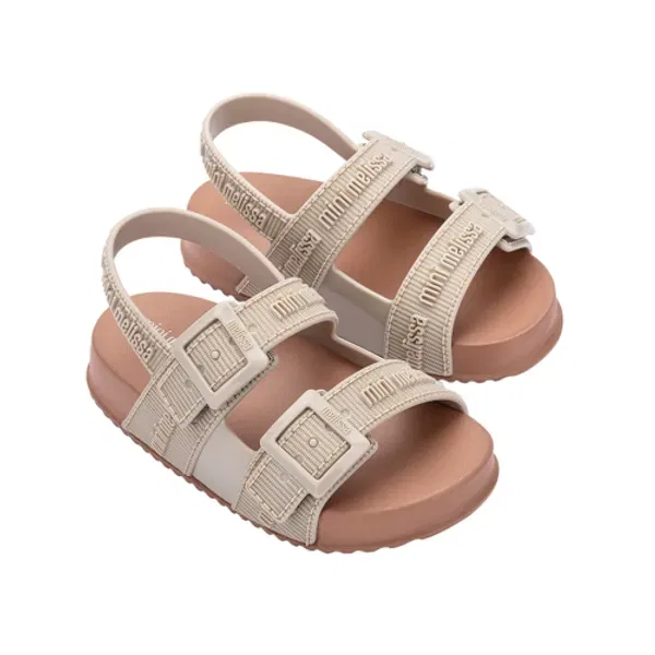 Сандалии-слайды Cozy M Melissa, бежевые