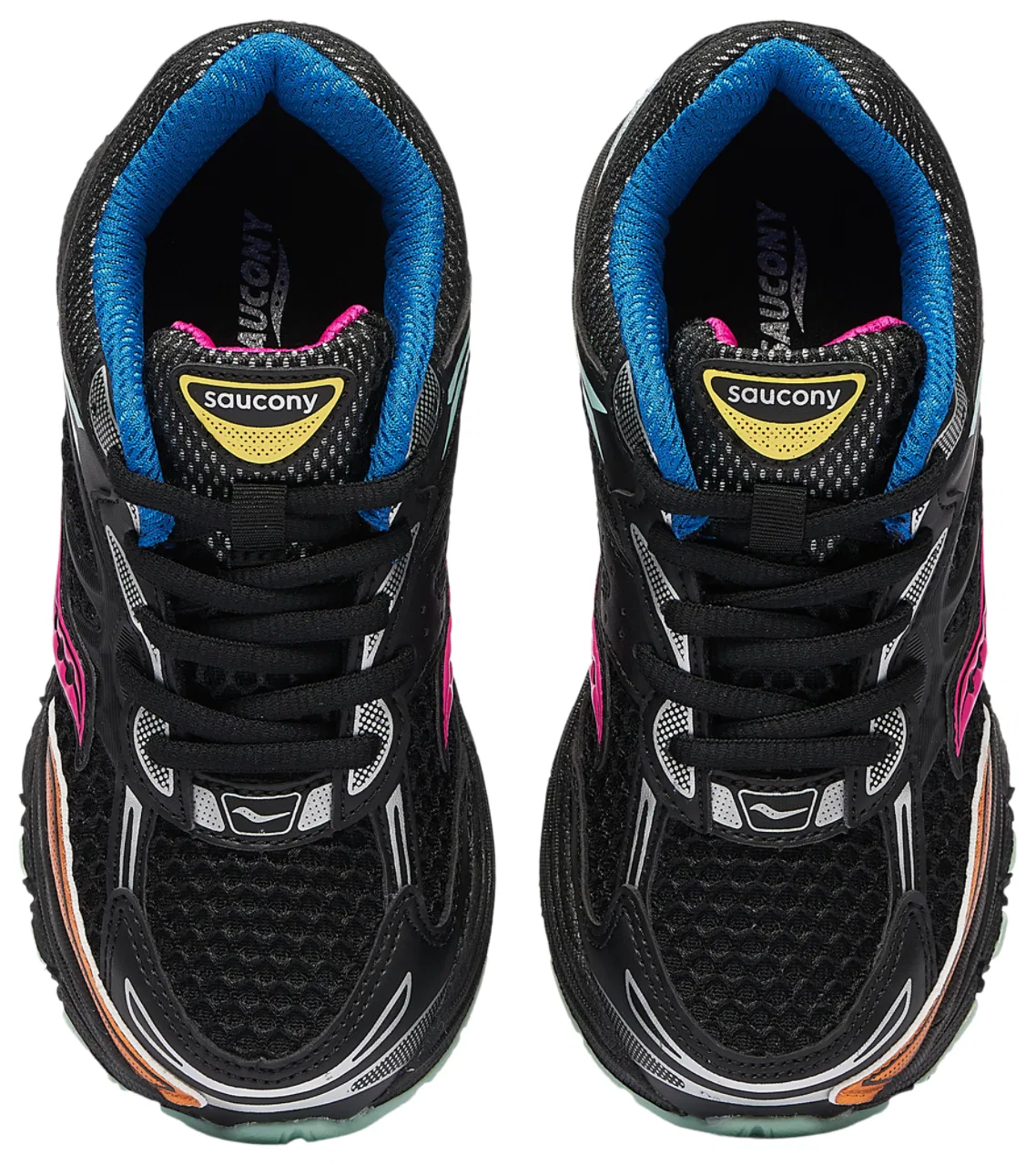 Кроссовки для мальчиков Omni 9 Saucony, цвет Orange/Black — фото 4