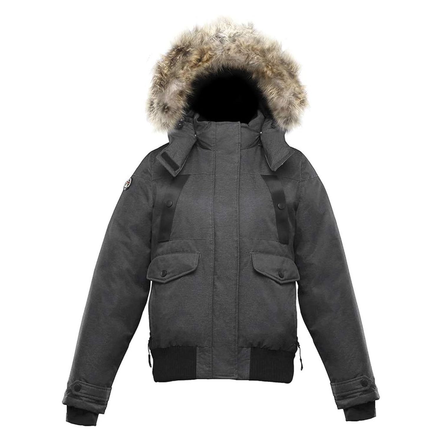 

Пуховик Triple F.A.T. Goose Norden Womens Winter Puffer, темно-серый