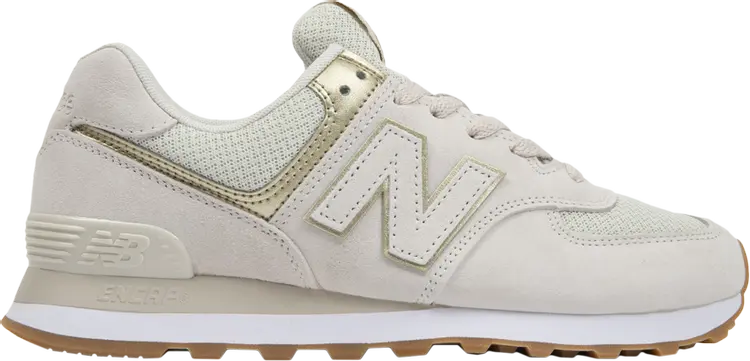 

Кроссовки New Balance Wmns 574 'Beige Gum', коричневый