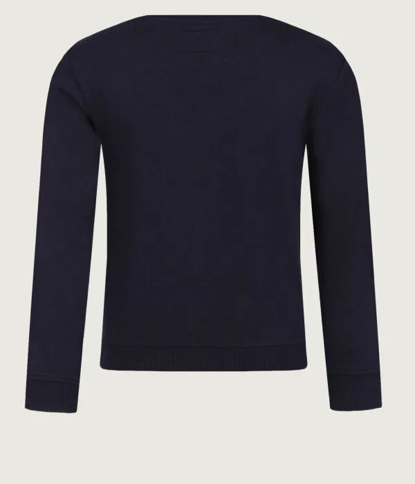 Детская толстовка из хлопка Regular Fit Guess, Blu Marino — фото 2