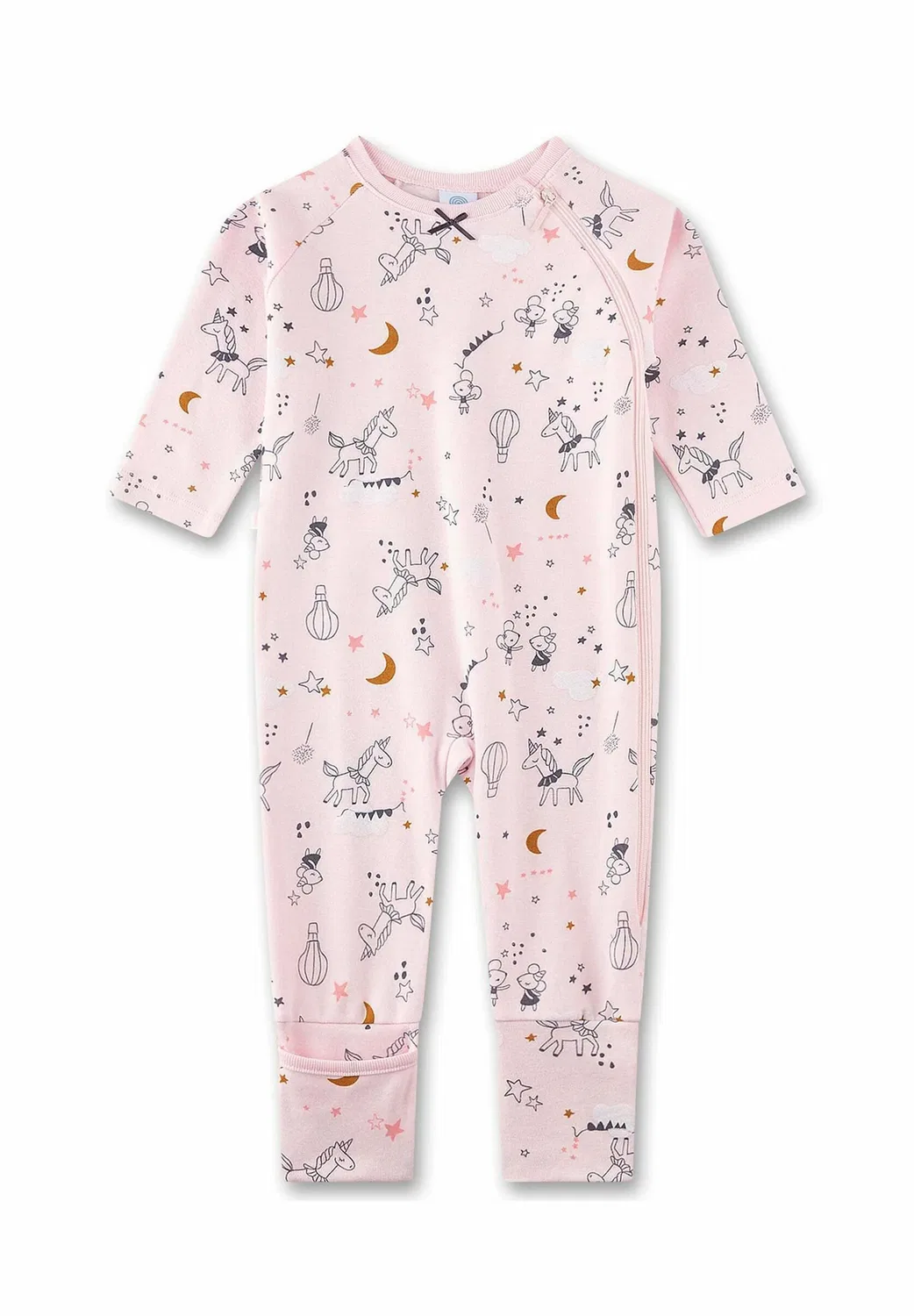 Strampler einhorn - пижама Sanetta, Light Pink