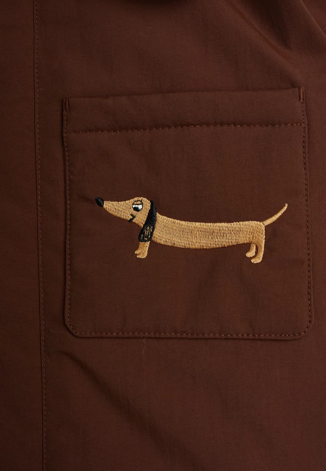 Унисекс - водонепроницаемая куртка Mini Rodini, Brown — фото 4