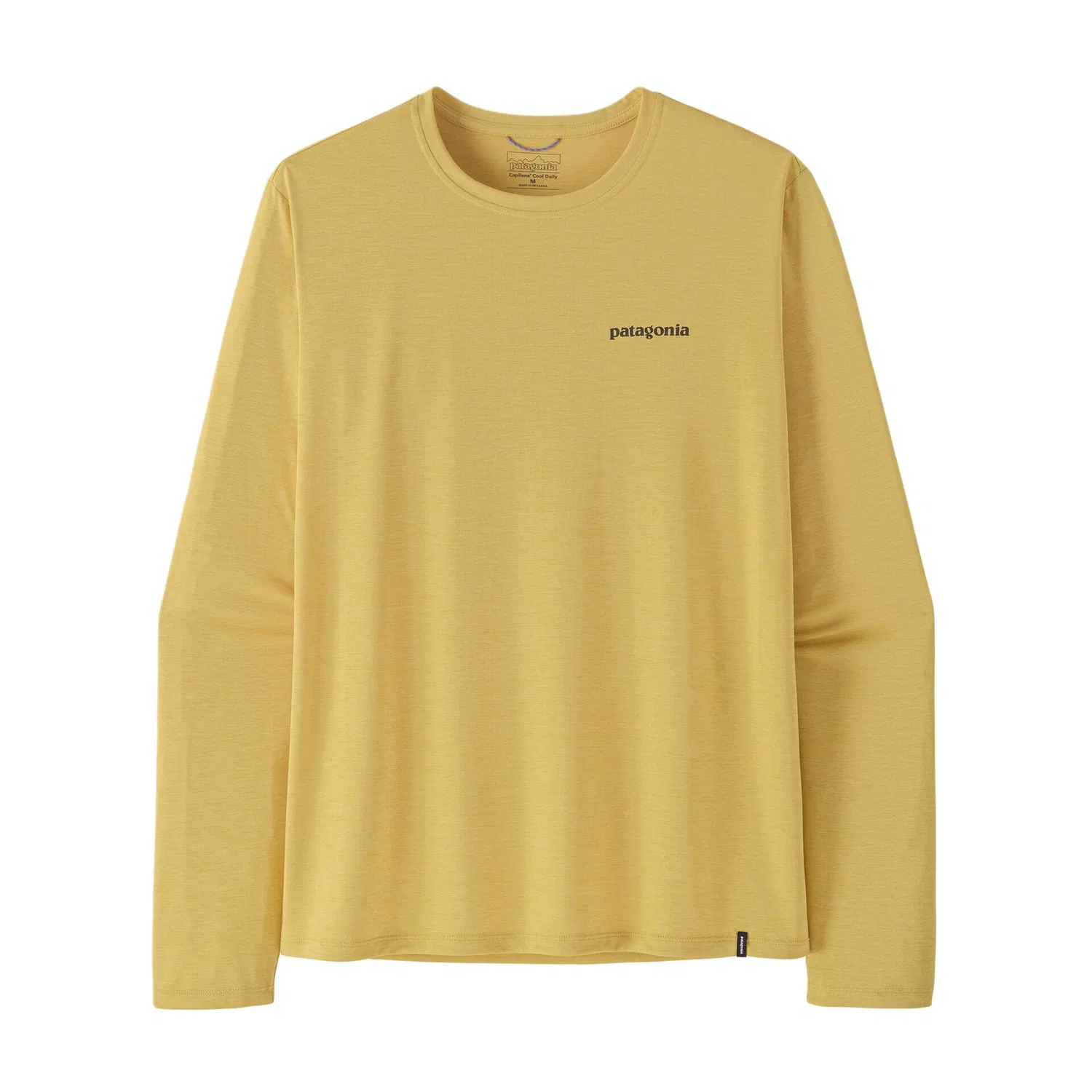 Мужская быстросохнущая футболка Capilene Quick Dry Patagonia, Stone Yellow/LMYX — фото 3
